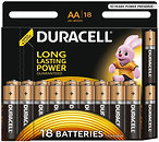 Фото Duracell AA Alkaline 18 шт Basic (81545414)