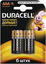 Фото Duracell AAA Alkaline 6 шт Basic (81485017)