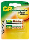 Фото GP Batteries AA 1300mAh NiMh 2 шт (130AAHC)