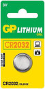 Фото GP Batteries CR-2032 3B Lithium 1 шт
