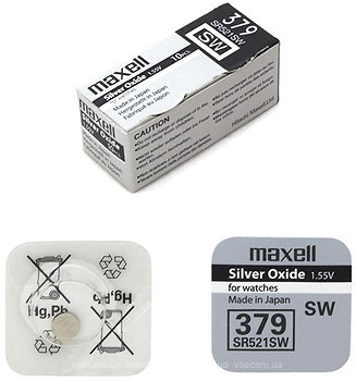 Фото Maxell SR521SW