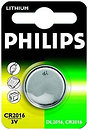 Фото Philips CR-2016 3B Lithium 1 шт (CR2016/01B)