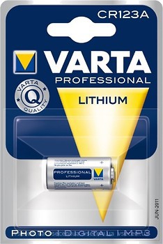 Фото Varta 16340 CR-123A 3B Lithium 1 шт Photo (06205301401)