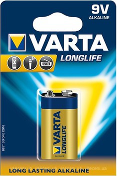 Фото Varta Krona Alkaline 1 шт LongLife Extra (04122101411)