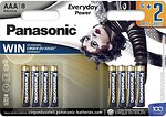 Фото Panasonic AAA Alkaline 6+2 шт Everyday Power Cirque du Soleil (LR03REE/8B2FCDS)