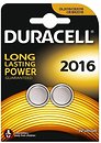 Фото Duracell CR-2016 3B Lithium 2 шт (81546817)