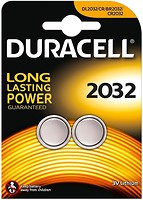 Фото Duracell CR-2032 3B Lithium 2 шт (81575101)