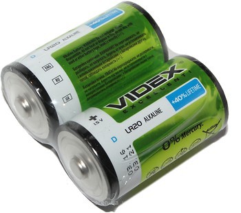 Фото Videx D/LR20 Alkaline 2 шт (22529)