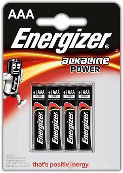 Фото Energizer AAA Alkaline 4 шт Power (7638900302097)