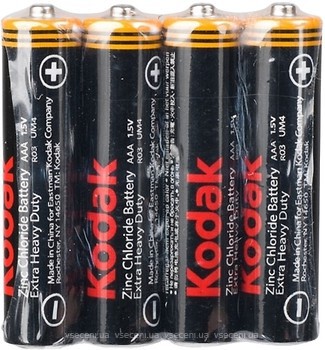 Фото Kodak AA Zinc-Chloride 4 шт Extra Heavy Duty (30411708)