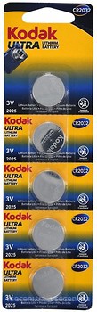 Фото Kodak CR-2032 3B Lithium 5 шт Ultra (30411579)