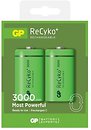 Фото GP Batteries C/R14 3000mAh NiMh 2 шт ReCyko+ (300CHCBE-GB2)