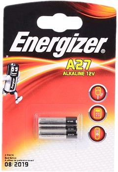 Фото Energizer A27 12B Alkaline 2 шт (639333)
