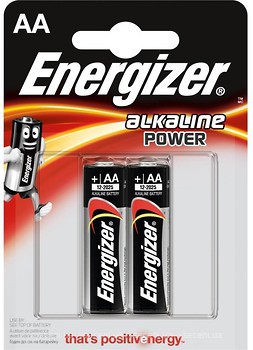 Фото Energizer AA Alkaline 2 шт Power (E300133001)