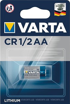 Фото Varta CR 1/2 AA Lithium 1 шт (06127101401)