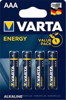 Фото Varta 4103 Energy AAA LR03 4 шт