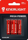 Фото Enerlight Mega Power AAA (LR03) BLI 4 шт
