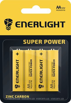 Фото Enerlight Super Power AA (R6) BLI 4 шт