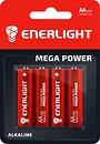 Фото Enerlight Mega Power AA (LR6) BLI 4 шт