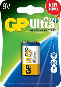 Фото GP Batteries Krona Alkaline 1 шт Ultra Plus (1604AUP-U1)