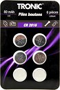 Фото Tronic CR-2016 Lithium 80 mAh 3V 6 шт