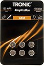 Фото Tronic LR44 Alkaline 120 mAh 1.5V 6 шт