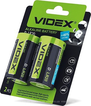 Фото Videx D/LR20 Alkaline 2 шт (23236)