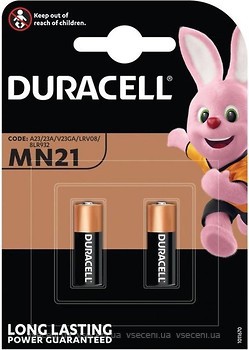 Фото Duracell MN21 12B Alkaline 2 шт (5007812)