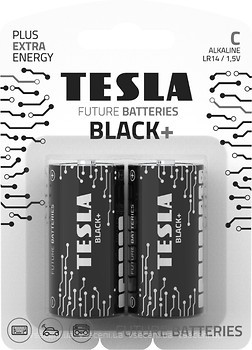 Фото Tesla Black+ C/LR14 2 шт (8594183396712)