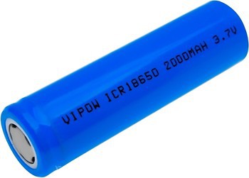 Фото Vipow 18650 Li-ion 3.7V 2000mAh 1 шт