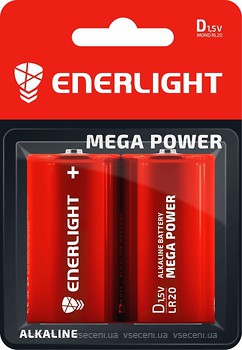 Фото Enerlight Mega Power D (LR20) BLI 2 шт