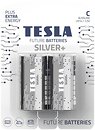 Фото Tesla Silver+ C LR14 2 шт (8594183392370)