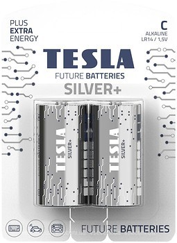 Фото Tesla Silver+ C LR14 2 шт (8594183392370)