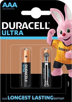 Фото Duracell AAA/LR03 Ultra Power 2 шт (5007843)