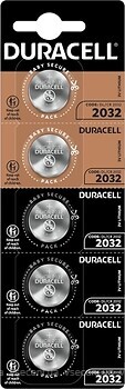 Фото Duracell CR-2032 3B Lithium 5 шт (85065030)