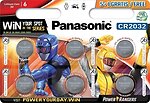 Фото Panasonic CR-2032 3B Lithium 6 шт Power Rangers (CR-2032EL/6BPR)