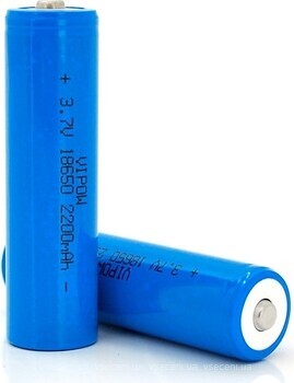 Фото Vipow 18650 Li-Ion TipTop 2200 mAh 3.7V 1 шт (ICR18650-2200mAhTT)