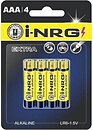 Фото I-NRG AAA/LR03 Extra Alkaline 1.5V Blister 4 шт
