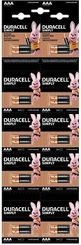 Фото Duracell AAA/LR03 MN2400 Simply 20 шт (5011646)