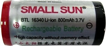 Фото Small Sun 16340 Li-ion 800mAh 3.7V 1 шт