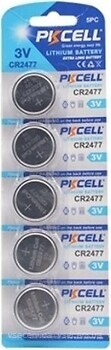 Фото PKCELL CR2477 Lithium 5 шт (PC/CR2477/21804)