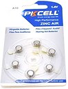 Фото PKCELL ZA10 Zinc Air BL 6 шт (ZA10-6B/20407)