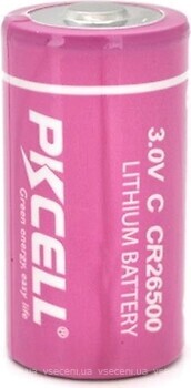 Фото PKCELL CR26500 Lithium 5400mAh 1 шт (CR26500/20437)