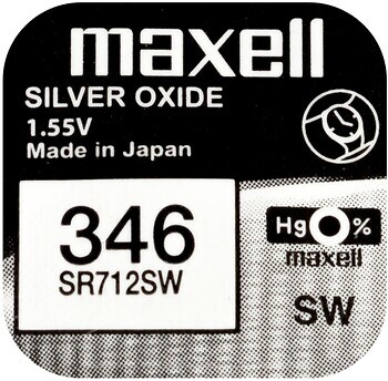 Фото Maxell SR712SW V346 1 шт (18291800)