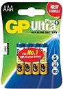 Фото GP Batteries AAA Alkaline 4 шт Ultra Plus (GP24AUP-2UE4)