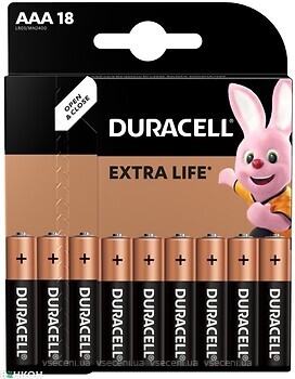 Фото Duracell AA Alkaline 18 шт (6409627)