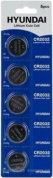 Фото Hyundai CR2032 3V Lithium 5 шт
