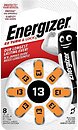 Фото Energizer ZA13 1.4B Zinc Air 8 шт (7638900425727)