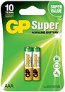 Фото GP Batteries AAA/LR03 Alkaline 2 шт Super (24A-U2)