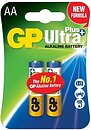 Фото GP Batteries AA Alkaline 2 шт Ultra Plus (15AUP-U2)